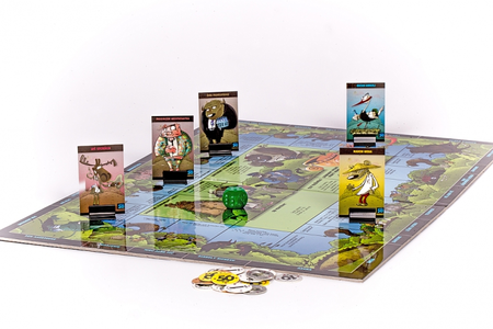 Stupromilowy Biznes Party Strategy Game - Humorous Economic Board Game