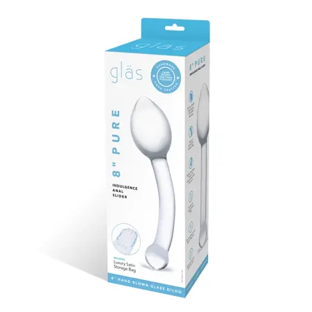 Glas Pure Indulgence Glass Model, Anatomical Curve, 18.5 cm, Transparent