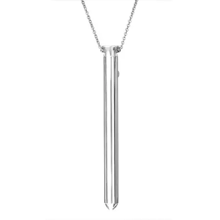 Crave Vesper Necklace Silver - Elegant Discreet Intimate Wellness Pendant