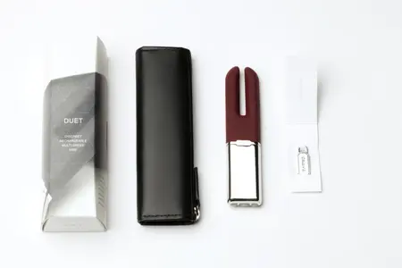 Crave Duet Vibrator Crimson - Dual-Tip Waterproof Personal Massager