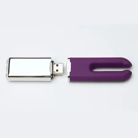 Crave Duet Intimate Vibrating Device Purple USB Rechargeable 11.6cm