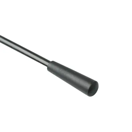 S&M Riding Crop Black Vinyl 43 cm - Durable Compact Model
