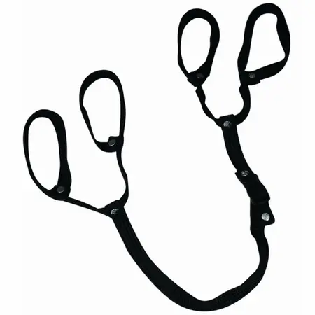 Sportsheets S&M Adjustable Rope Bondage System with 4 Bands 101cm