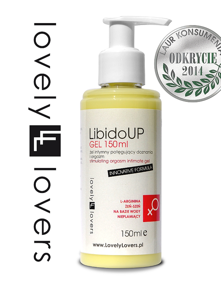 Lovely Lovers LibidoUP Gel 150ml - Water-Based Female Intimate Gel