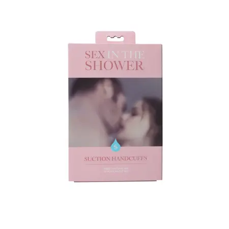 Sex In The Shower Suction Handcuffs - Adjustable Neoprene System