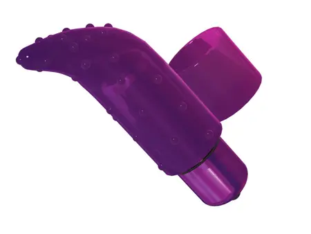 PowerBullet Frisky Finger Purple - Compact Waterproof Stimulation Device