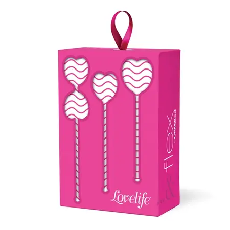 OhMiBod Lovelife Flex Kegels Set - 3-Step Training Balls