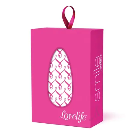 OhMiBod Lovelife Smile Compact Clitoral Massager 7 Modes Pink USB