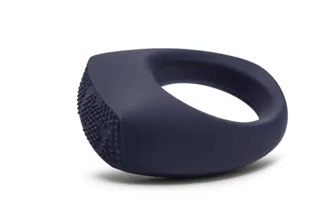 Laid C.1 Black Silicone Vibrating Massager - 3 Speeds, USB Rechargeable