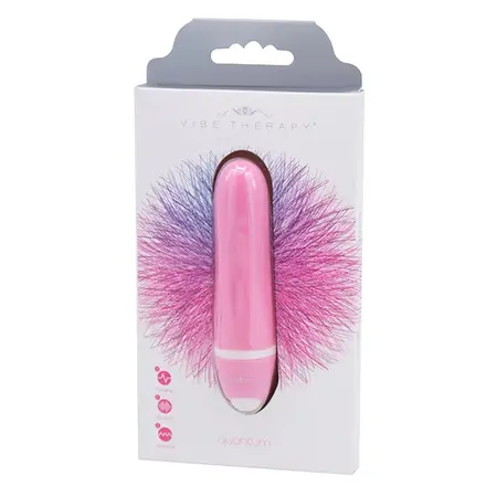 Vibe Therapy Quantum Pink Compact 7-Mode Waterproof Vibrating Device