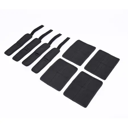 Sportsheets King Size Bondage Bed Restraint System Set, Black, XL