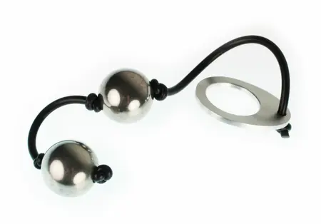 Rocks-Off Love Balls Medium 25mm Metal & Silicone Kegel Trainer