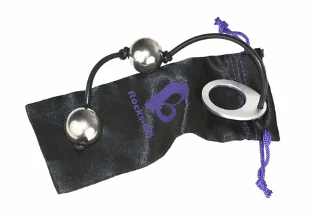 Rocks-Off Love Balls Medium 25mm Metal & Silicone Kegel Trainer