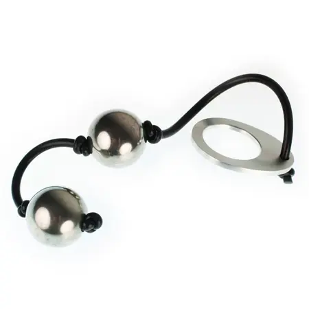 Rocks-Off Love Balls Medium 25mm Metal & Silicone Kegel Trainer