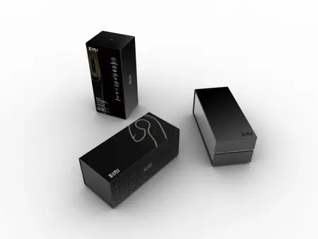 ZINI Roae Black/Gold - Ergonomic Silicone Personal Massager 195mm