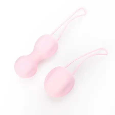 Nomi Tang IntiMate Kegel Set Sakura Pink - Dual-Weight Pelvic Trainer