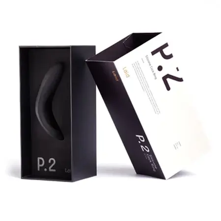Laid P.2 Anatomical Silicone Intimate Ring 51.5 mm Black