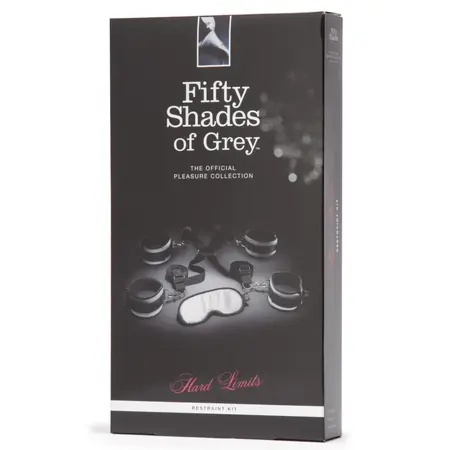 Fifty Shades of Grey Hard Limits Restraint Kit with Blindfold, Adjustable System