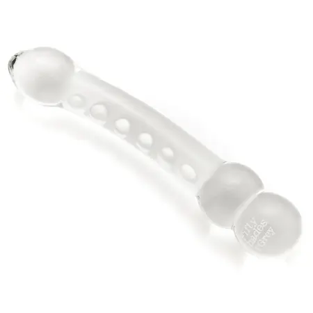 Fifty Shades of Grey Drive Me Crazy Glass Dual-Ended Intimate Wand 19cm