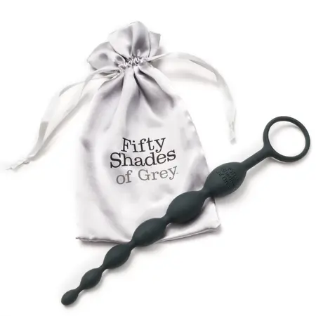 Fifty Shades of Grey Pleasure Intensified Silicone Bead Model, 25.4 cm