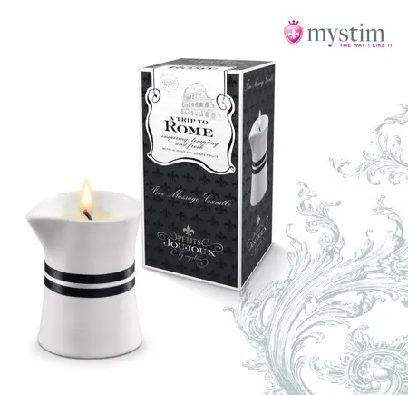Petits Joujoux Massage Candle Rome 120g - Jojoba & Shea, Long Burn