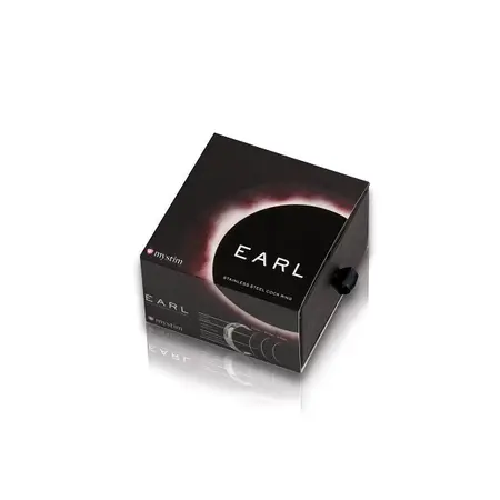 Mystim His Ringness Earl Steel Ring 51mm Surgical Stainless Steel