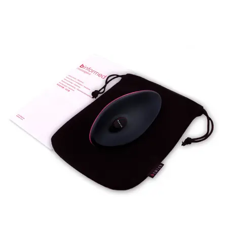 B Swish bSoft Premium Handheld Massager Black Magenta 7 Modes
