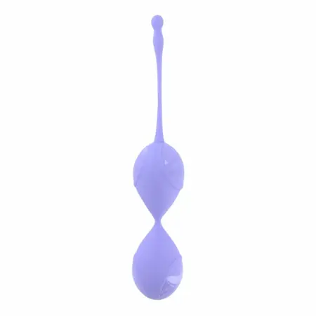 Vibe Therapy Fascinate Purple - Silicone Kegel Exercise Balls 20.5cm