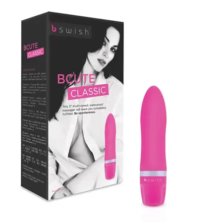 B Swish Bcute Classic Rose Silicone Intimate Massager Waterproof 10cm