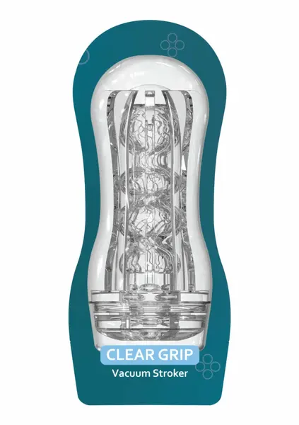 TOYJOY HERO Clear Grip Vacuum Intimate Machine Transparent Sleeve