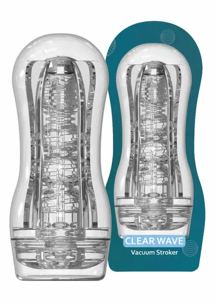 TOYJOY HERO Clear Wave Vacuum Intimate Machine Transparent Sleeve