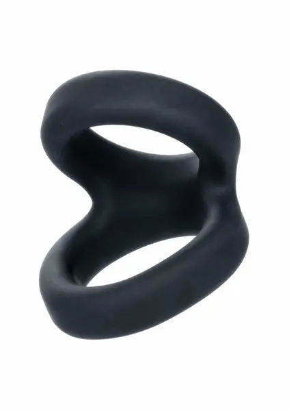 Alpha Liquid Silicone Snug Tugger Ergonomic Support Ring Black