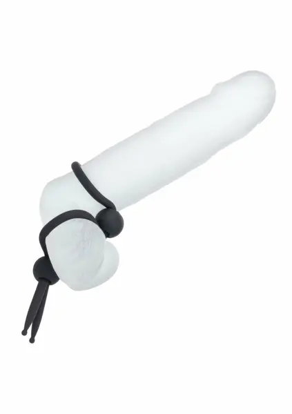 Alpha Liquid Silicone Dual Lasso Adjustable Support System Black