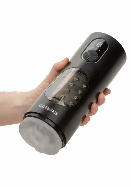 CalExotics Bionic Beaded Power Stroker USB-C Rechargeable Intimate Machine