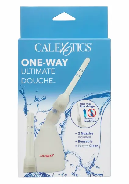 CalExotics  One-Way Ultimate Douche Hygiene System 162.75ml Leak-Proof Valve