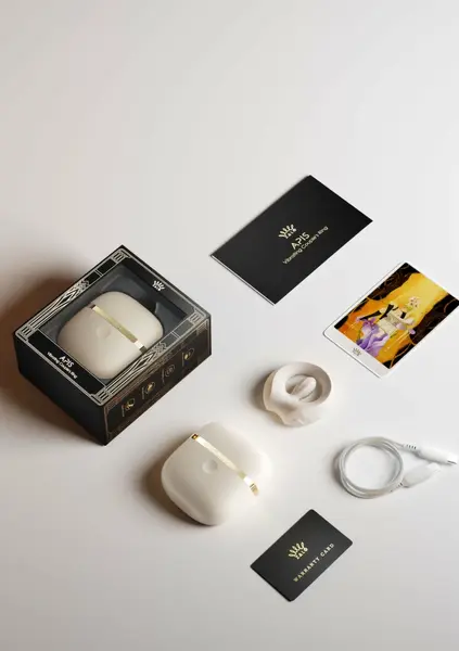 Zalo Apis Vibrating Couples Ring - App-Controlled Silicone, Waterproof, USB