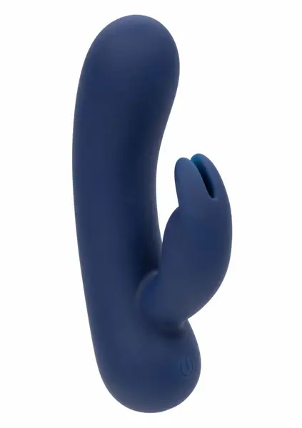 CalExotics Cashmere Silk Bunny Intimate Machine Dual Motor Pink Silicone IPX7