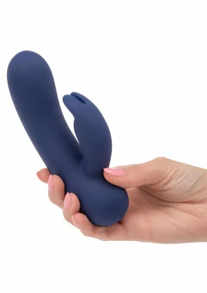 CalExotics Cashmere Silk Bunny Intimate Machine Dual Motor Pink Silicone IPX7
