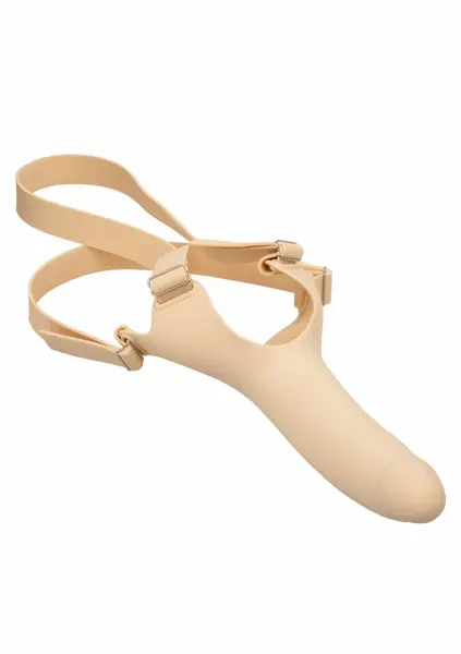 CalExotics Accommodator Silicone Dong Black - Adjustable System
