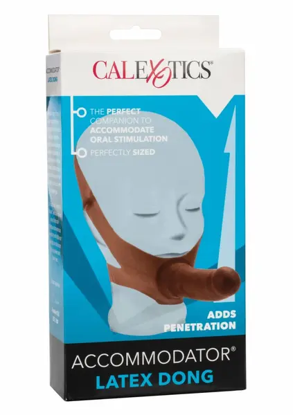 California Exotic The Accommodator Latex Dual-Action Intimate System 5”
