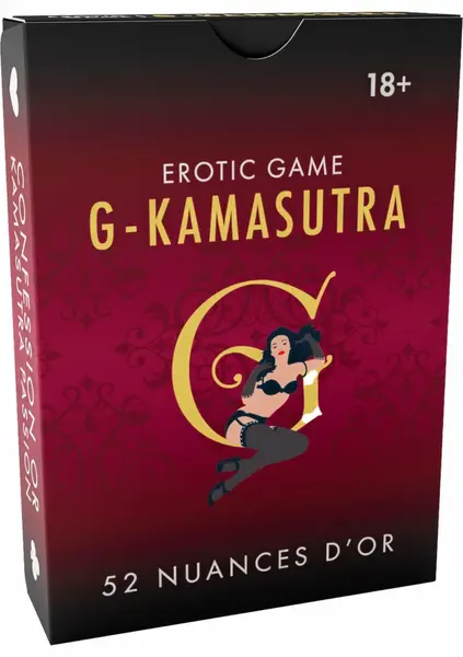 G Kamasutra Cards 24 pcs Multilingual Intimacy Game Set