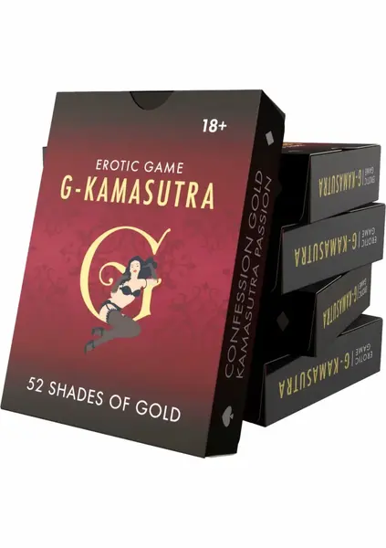 G Kamasutra Cards 24 pcs Multilingual Intimacy Game Set