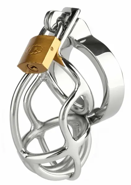 Mr. Steel San Quentin Stainless Chastity Cage - Secure Ventilated System