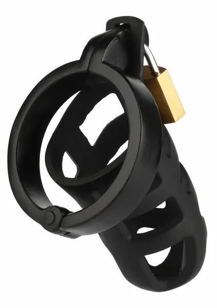 Mr. Steel Chastity Cage Stainless Steel Secure Ventilated Model