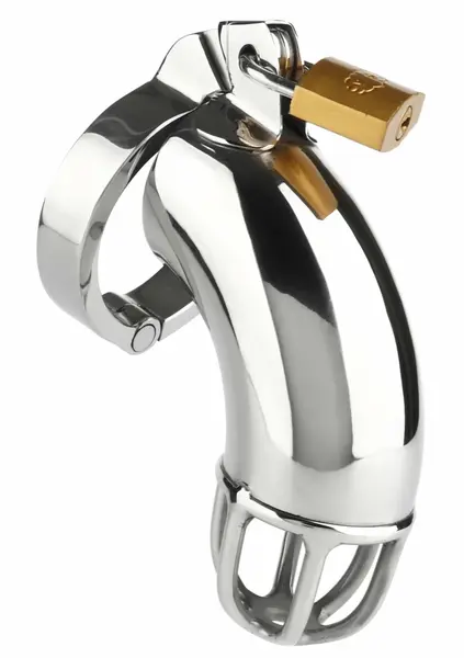 The Tool Bin Mr. Steel Chastity Cage Stainless Steel Secure System