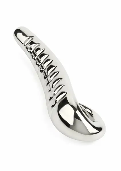 Mr. Steel Devil's Tongue Stainless Steel Intimate Tool Silver 21cm