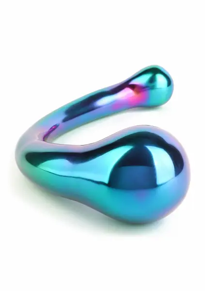 Mr. Steel The Curvy G-spot Rainbow Stainless Steel Intimate Tool