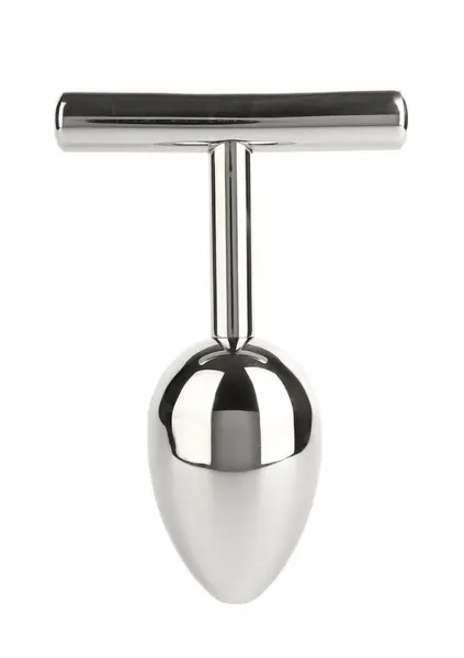 Mr. Steel Pod Plunger Stainless Steel Intimate Device with T-Handle 16 cm
