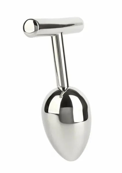 Mr. Steel Pod Plunger Stainless Steel Intimate Device with T-Handle 16 cm