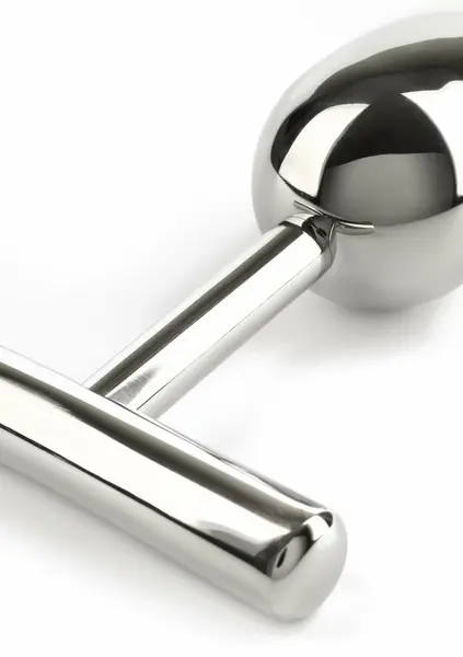 Mr. Steel Pod Plunger Stainless Steel Intimate Device with T-Handle 16 cm